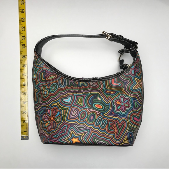 Dooney & Bourke Handbags - ⭐️Dooney & Bourke Multi Color Black Graffiti Purse